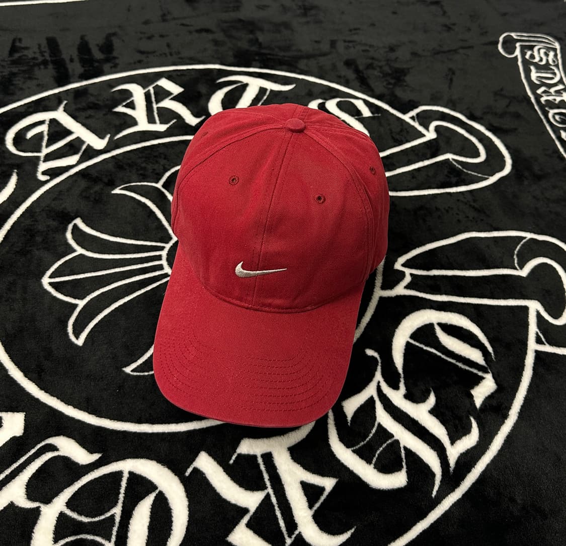 nike 나이키 스우시 빈티지볼캡 (빈티지레드) 상품이미지1