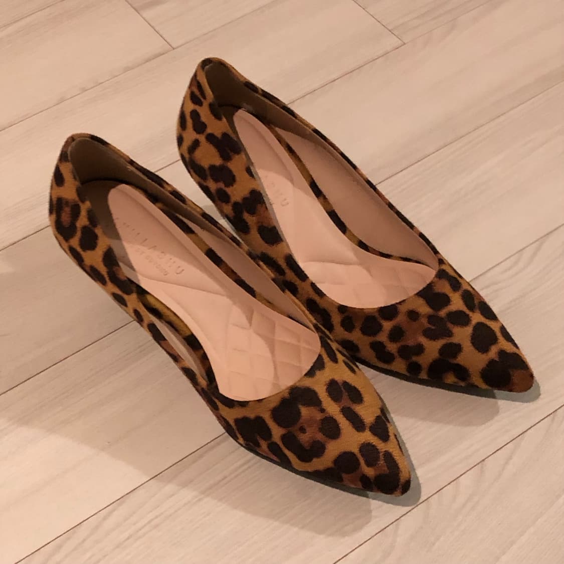 레오파드 펌프스 힐 상품이미지2