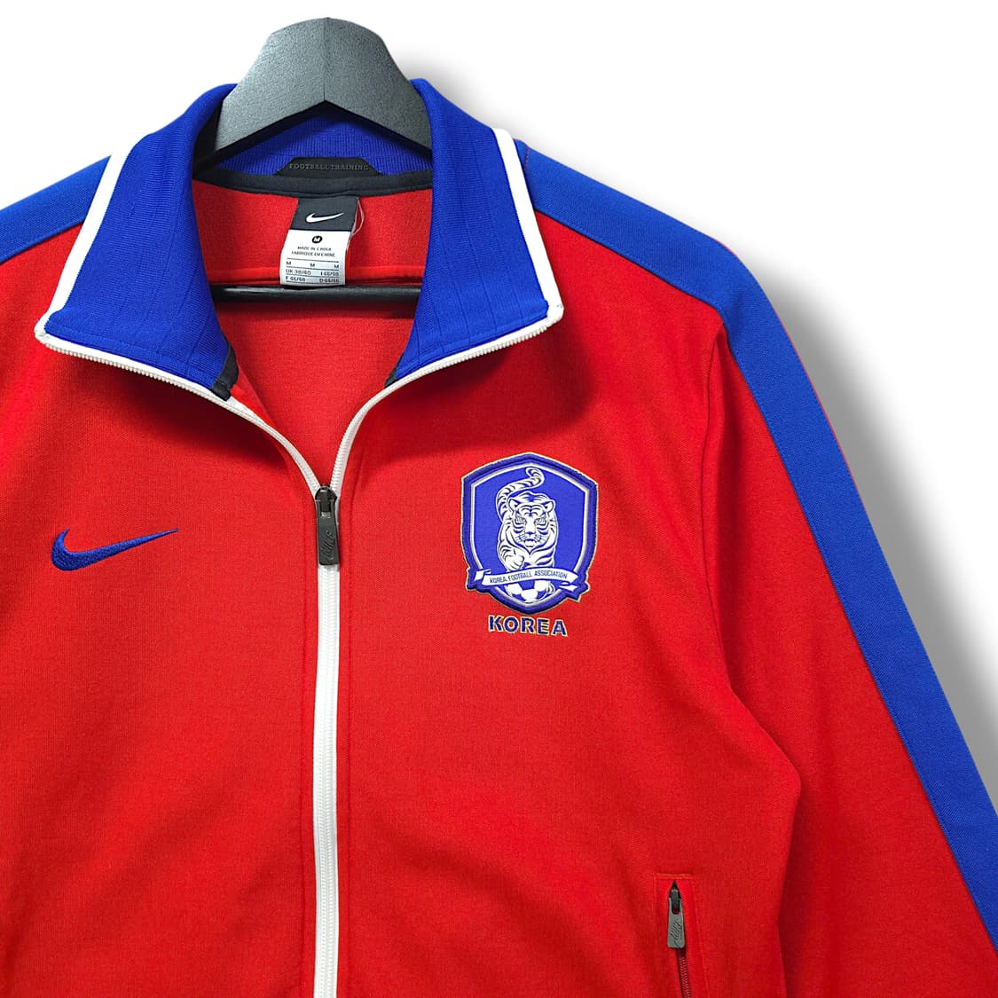 [M] 나이키 레드&블루라인 10-12 대한민국 국대 트랙탑 져지 상품이미지3