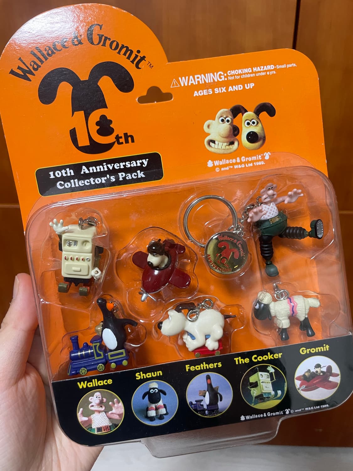 월레스와 그로밋 10주년 한정판 키링 세트 상품이미지1