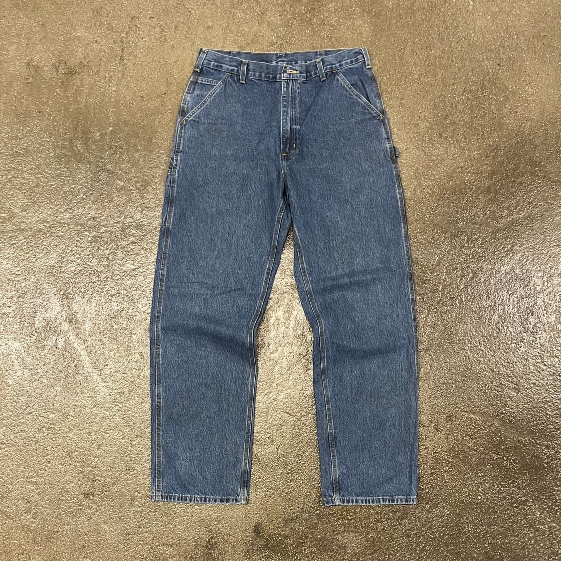 Carhartt 데님 카펜터 팬츠 (34“) 상품이미지4