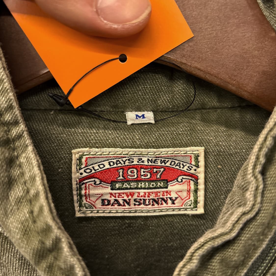 90s 댄 써니 빈티지 워시드 데님 플라이트 봄버자켓 N1146 상품이미지8