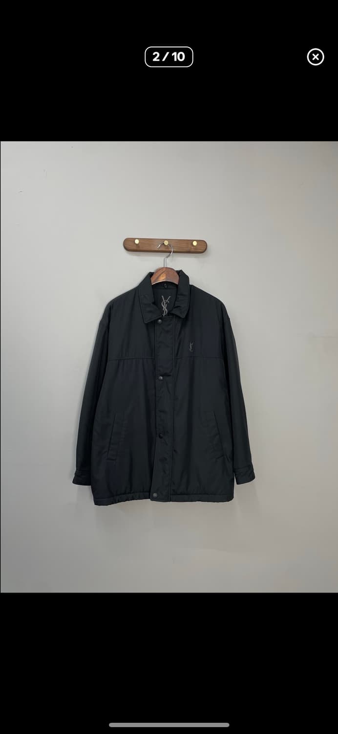 입생로랑 아카이브 폴리쉘 블랙 자켓 A3021 상품이미지2