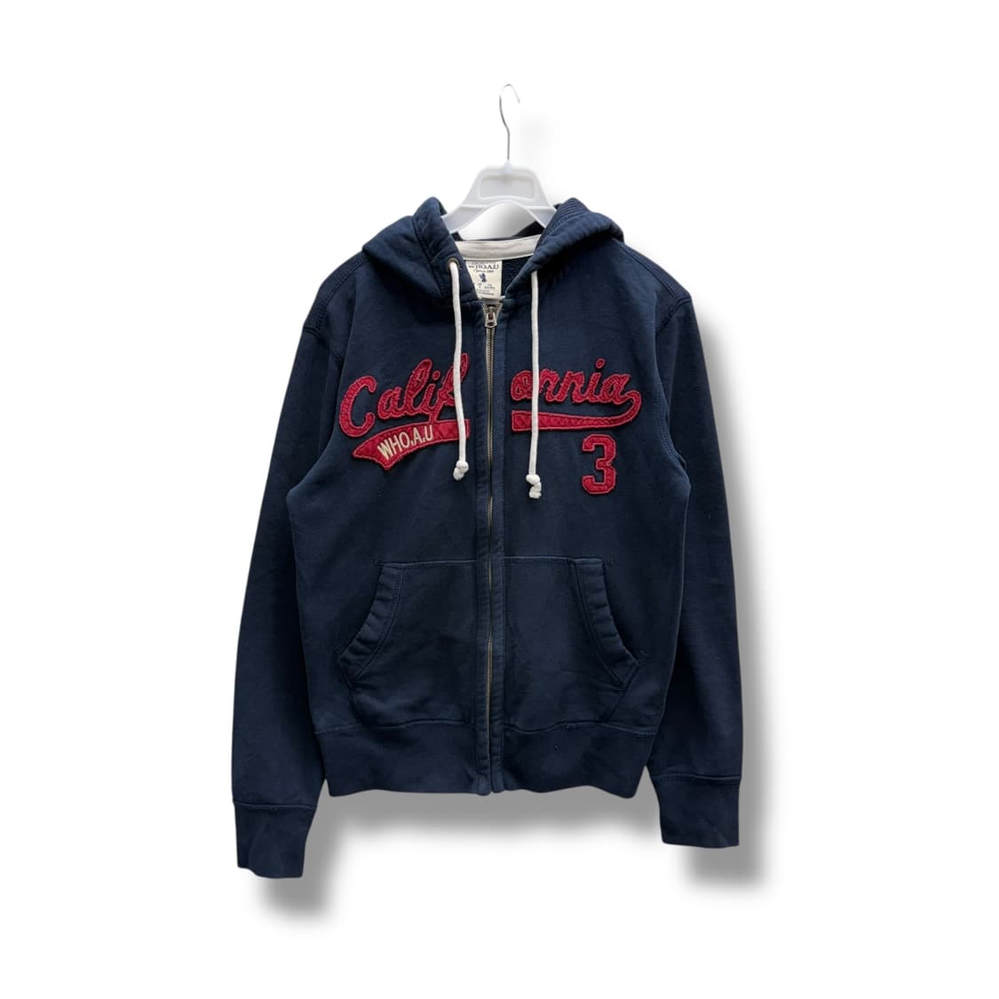 [S] 후아유 네이비 후드집업 상품이미지3