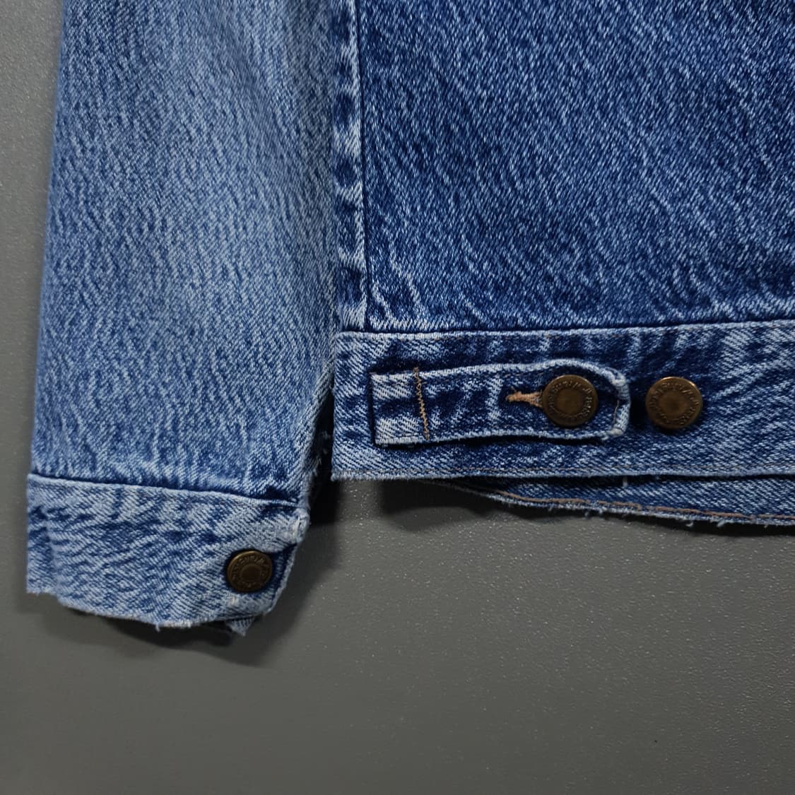 L) Wrangler 랭글러 00s 웨스턴 트러커 워크 데님 자켓 청자켓 상품이미지8