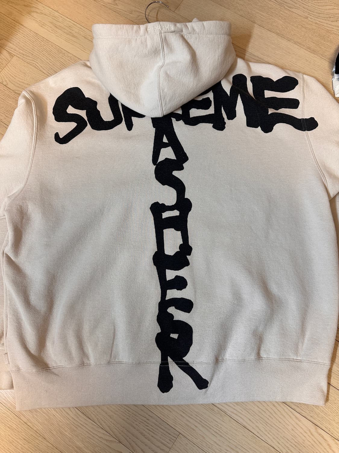 슈프림 x 트레셔 집업 후드 스웨트셔츠 스톤 상품이미지2