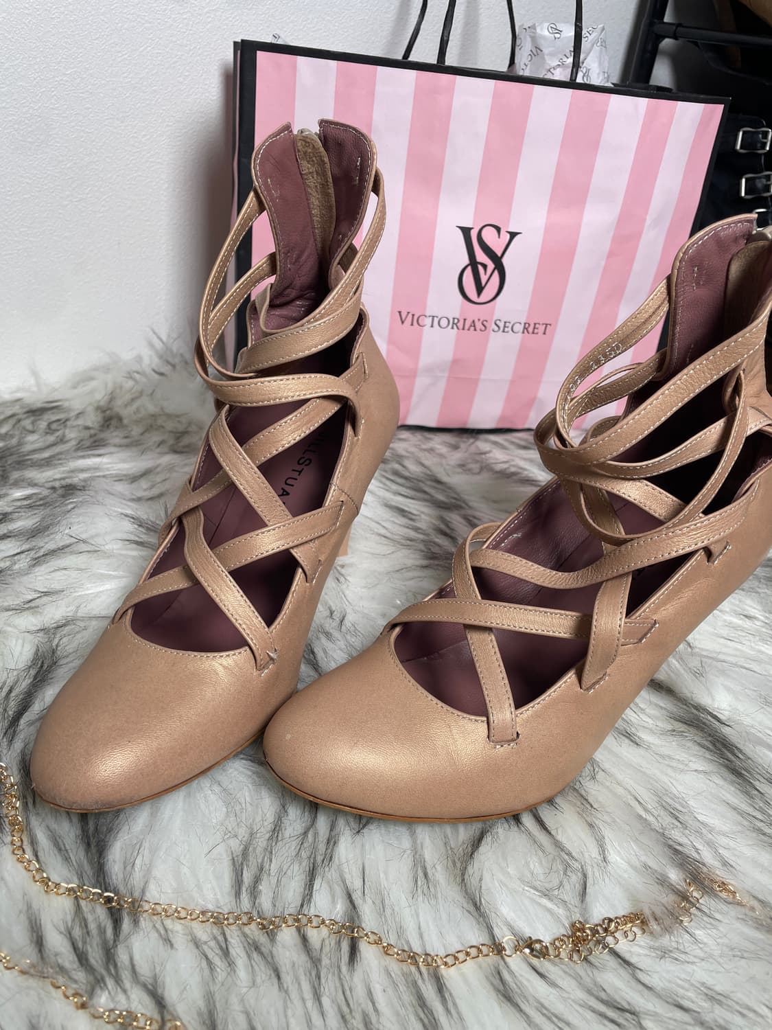 질스튜어트 발레리나 힐 앵클 구두 상품이미지4