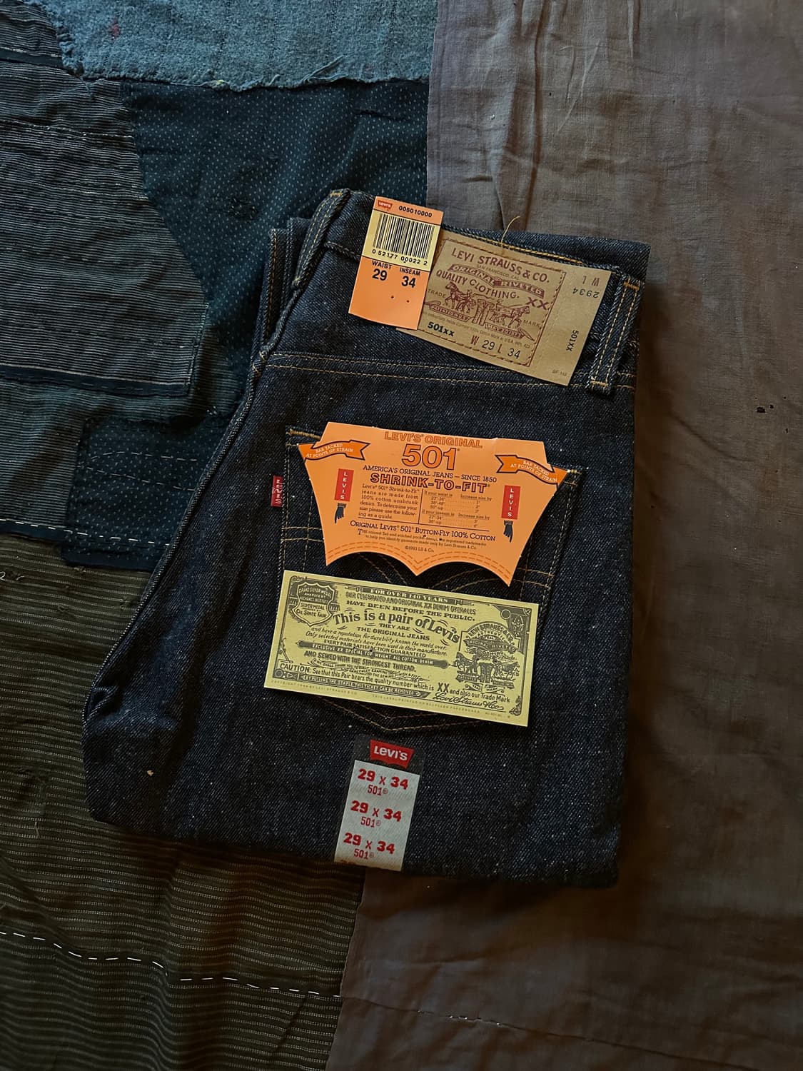 Dead Stock 90s Levis 501XX Denim Pants 상품이미지2