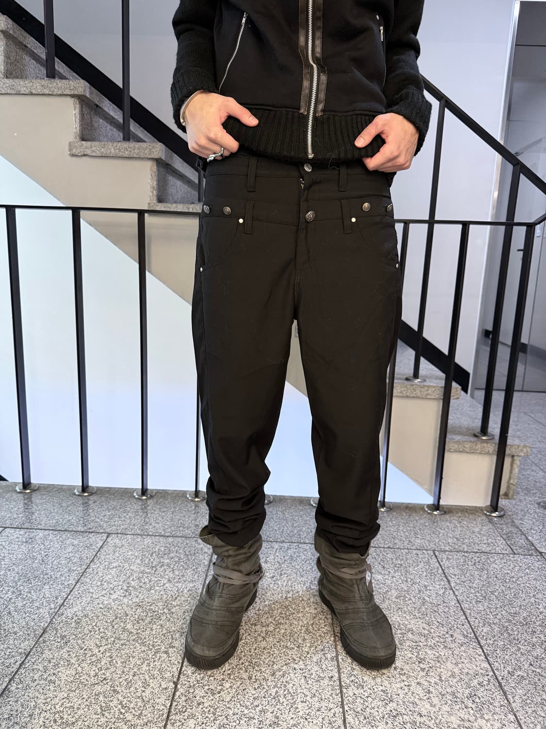 double waist slacks 상품이미지3