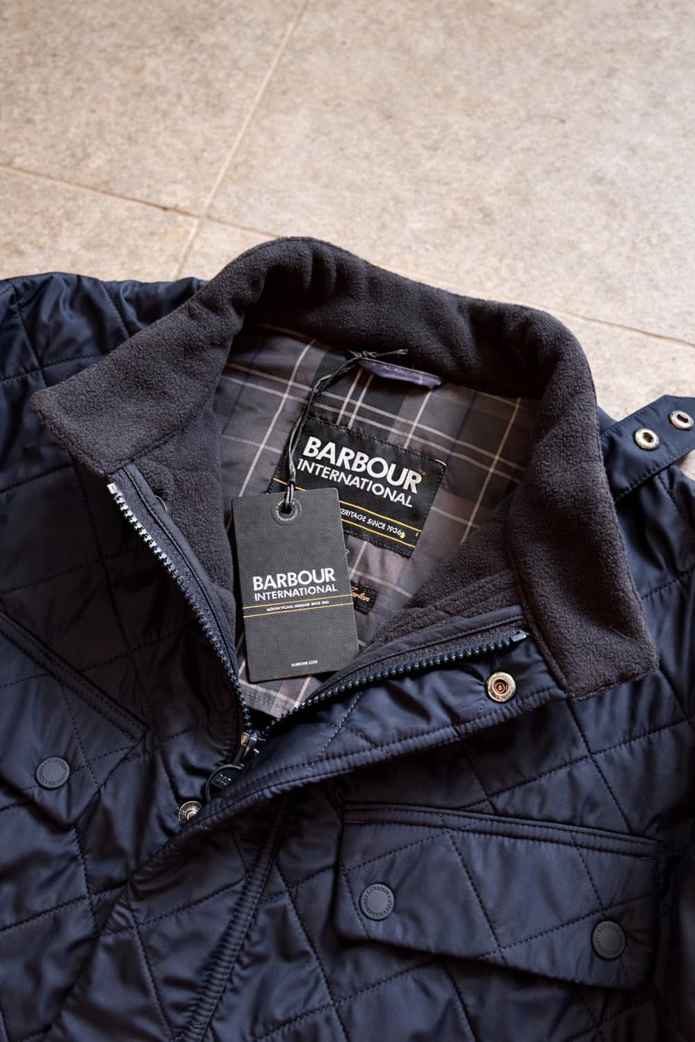 바버 인터네셔널 Ariel 퀼팅 자켓 M 상품이미지5