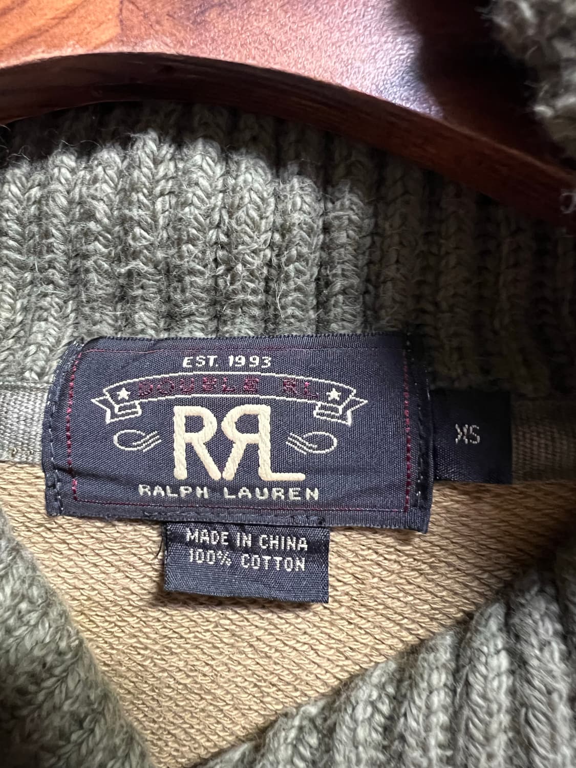 RRL 더블알엘 숄카라 스웻셔츠 상품이미지7