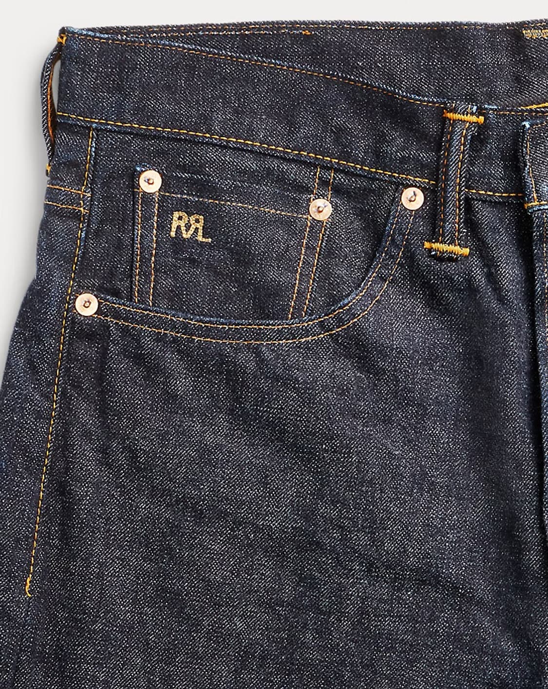 RRL 더블알엘 빈티지 파이브포켓 이스트 웨스트 셀비지 진 34 신품급 상품이미지6