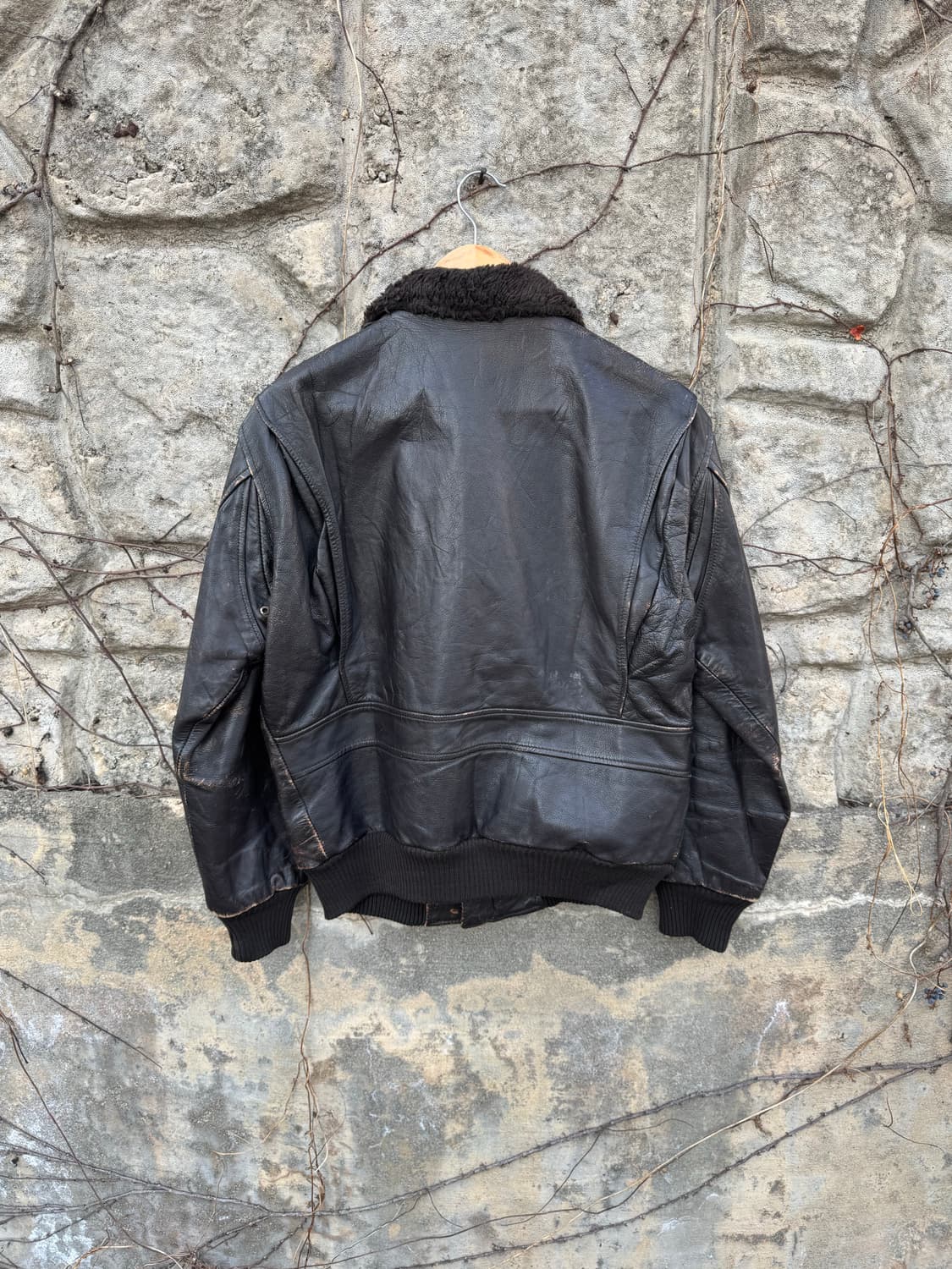 미군 g-1 복각 소가죽 레더 가죽 자켓  상품이미지2
