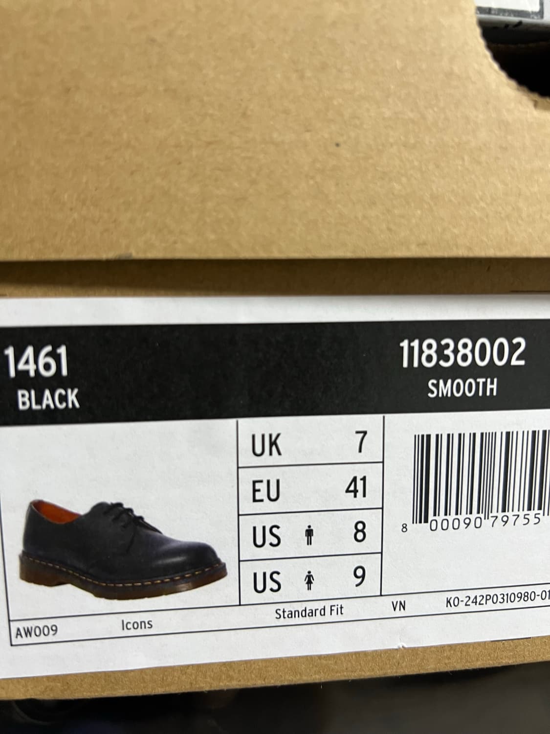 (260) 닥터마틴 1461 스무스 상품이미지8