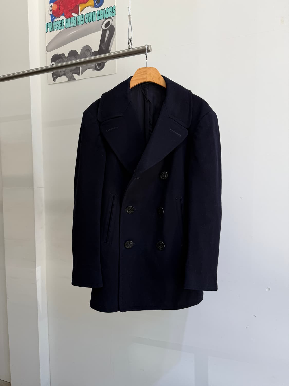 40's NAVAL CLOTHING FACTORY 피코트 상품이미지1