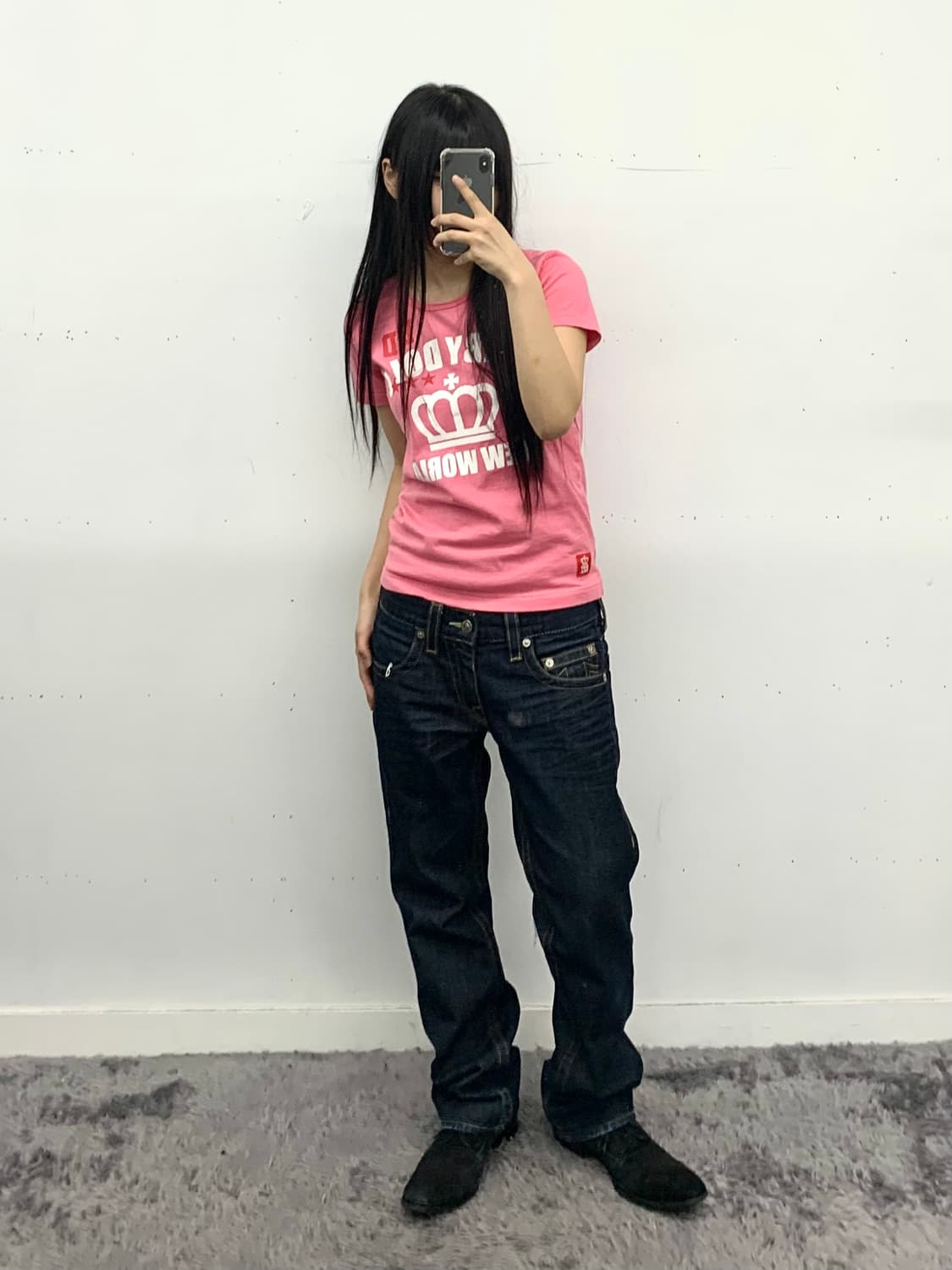 Baby doll 핑크 반팔티 상품이미지3