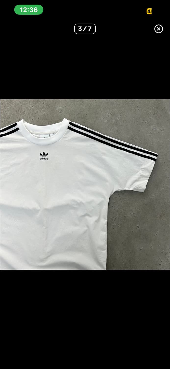 아디다스 화이트 반팔티 상품이미지3