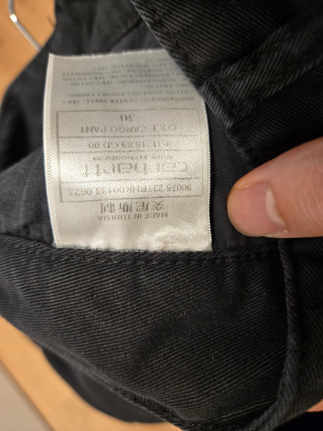 칼하트 WIP 콜 카고 팬츠 블랙 가먼트 다이드 30 상품이미지3