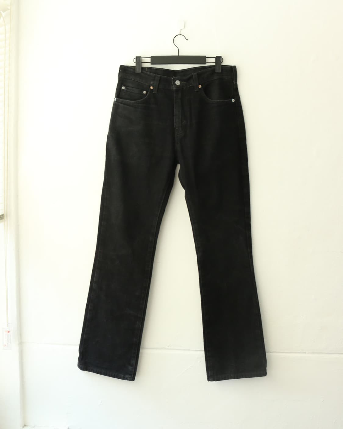 리바이스 흑청 부츠컷 517 데님 팬츠 상품이미지3