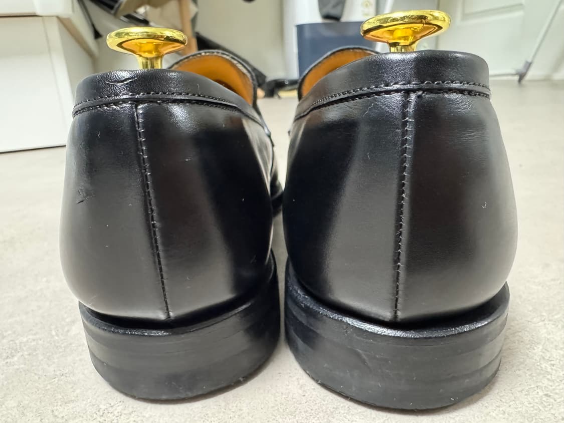 (uk6.5) Berwick 4962 블랙 페니 로퍼 팝니다 상품이미지5
