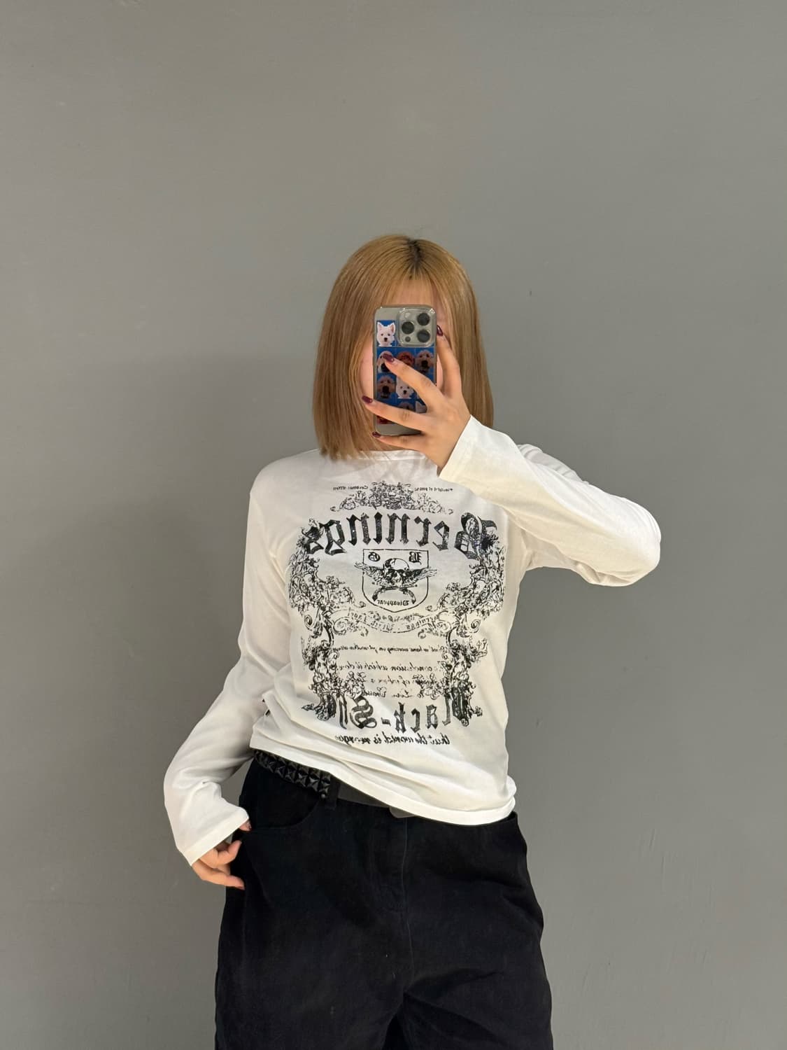 Bernings sho printing long sleeve 상품이미지1