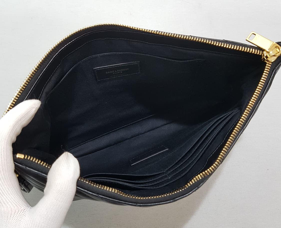 입생로랑 모노그램 마틀라세 클러치백 뉴미듐 상품이미지8