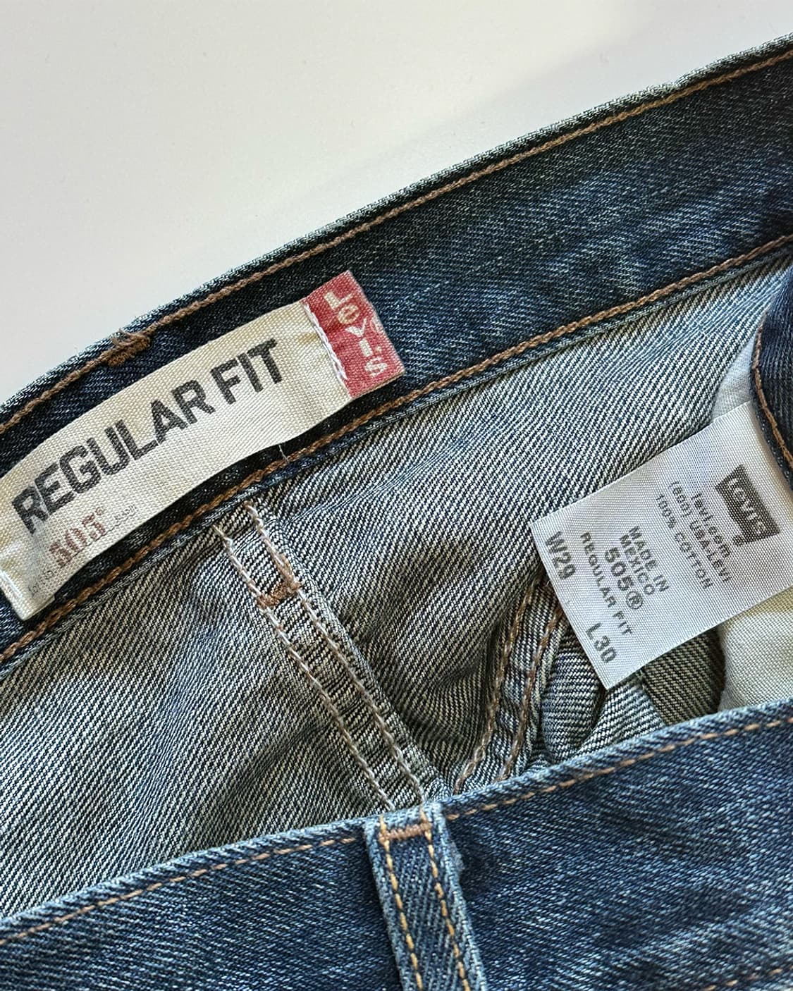 리바이스505 레귤러핏 데님팬츠 상품이미지3