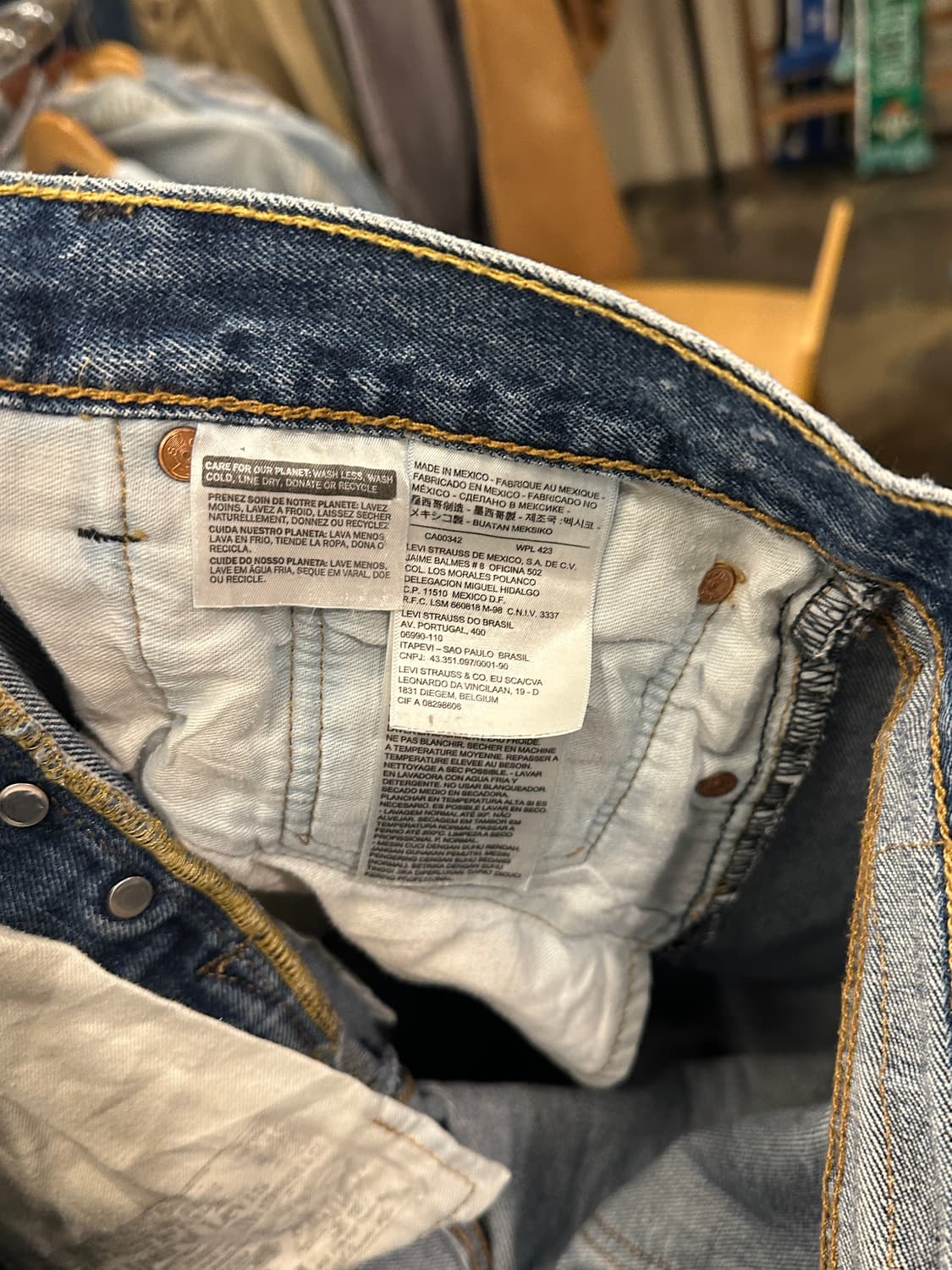 리바이스 501 W31 L32 상품이미지4