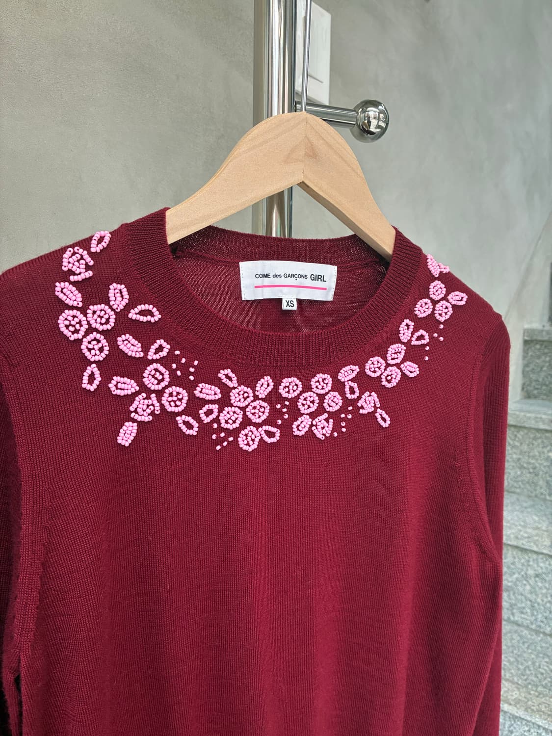 꼼데가르송 걸 니트 상품이미지2