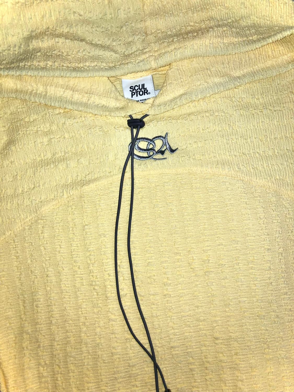 스컬프터 이 스트링 크링클 후디 레몬 상품이미지2