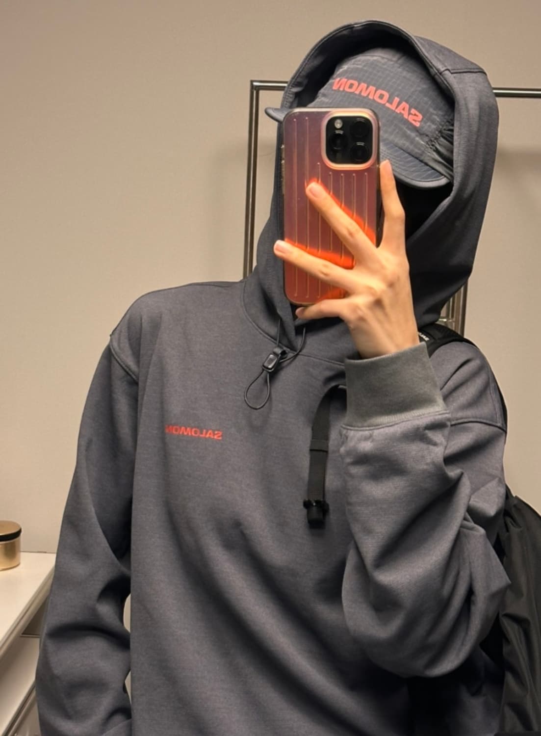 [새 상품] 살로몬 프라이머리 남녀공용 후디 m 상품이미지4