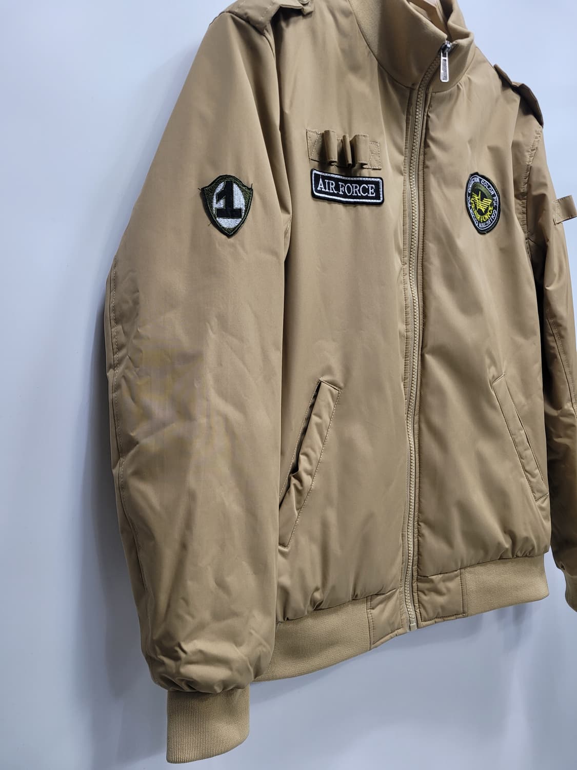 TYTY us에어포스 패치 퍼안감 항공 점퍼 / 남 XL (추천 100) 상품이미지4