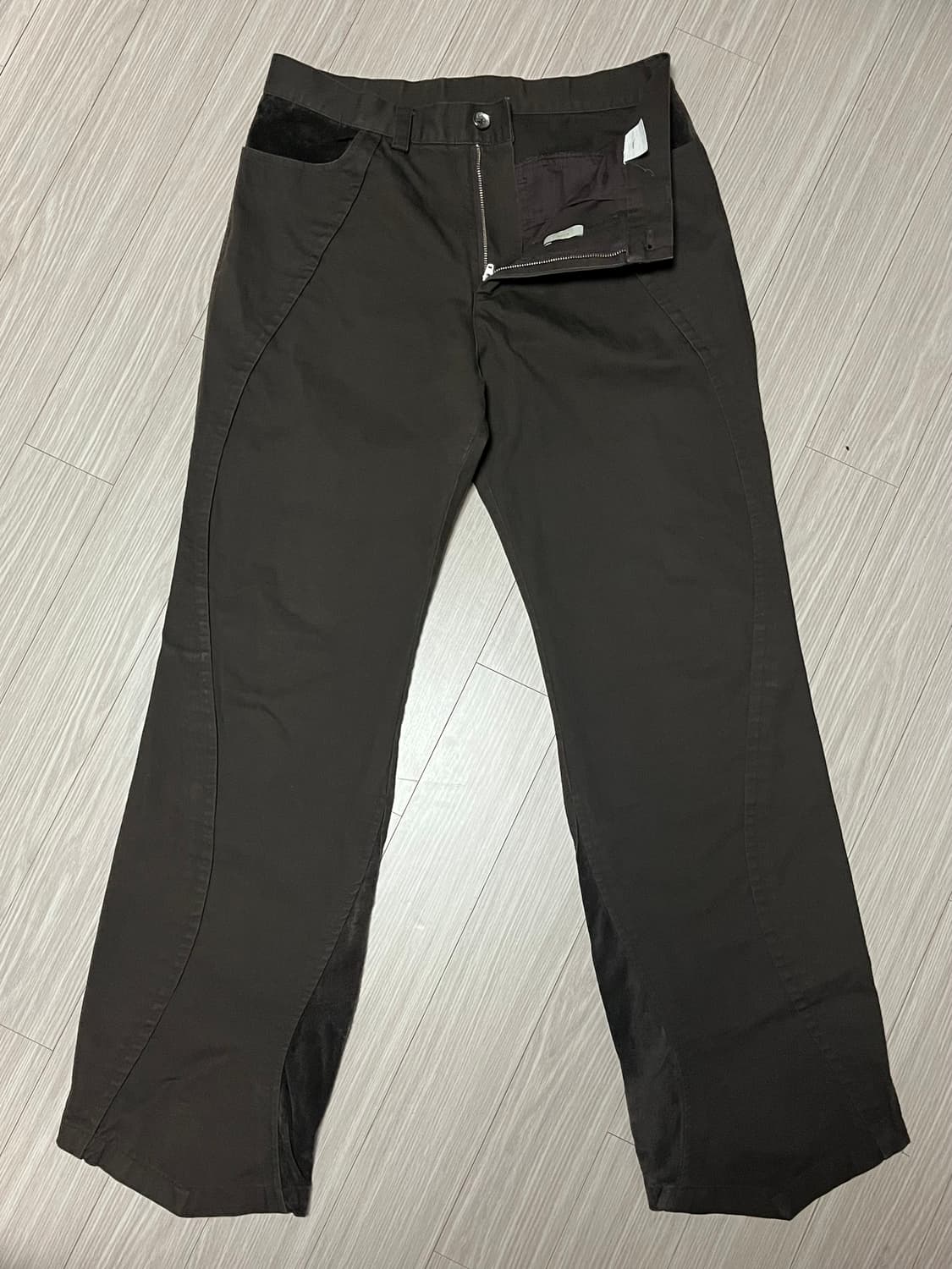 [2] xlim 엑슬림 ep.2 트라우저 브라운 상품이미지1