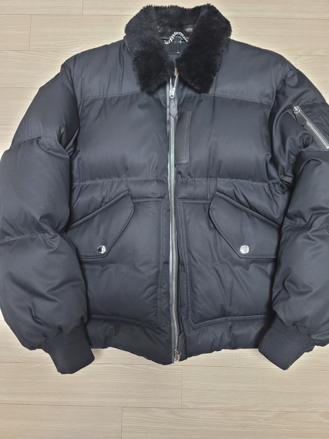 [XL] 버버리 스탠리 패딩 블랙 상품이미지1