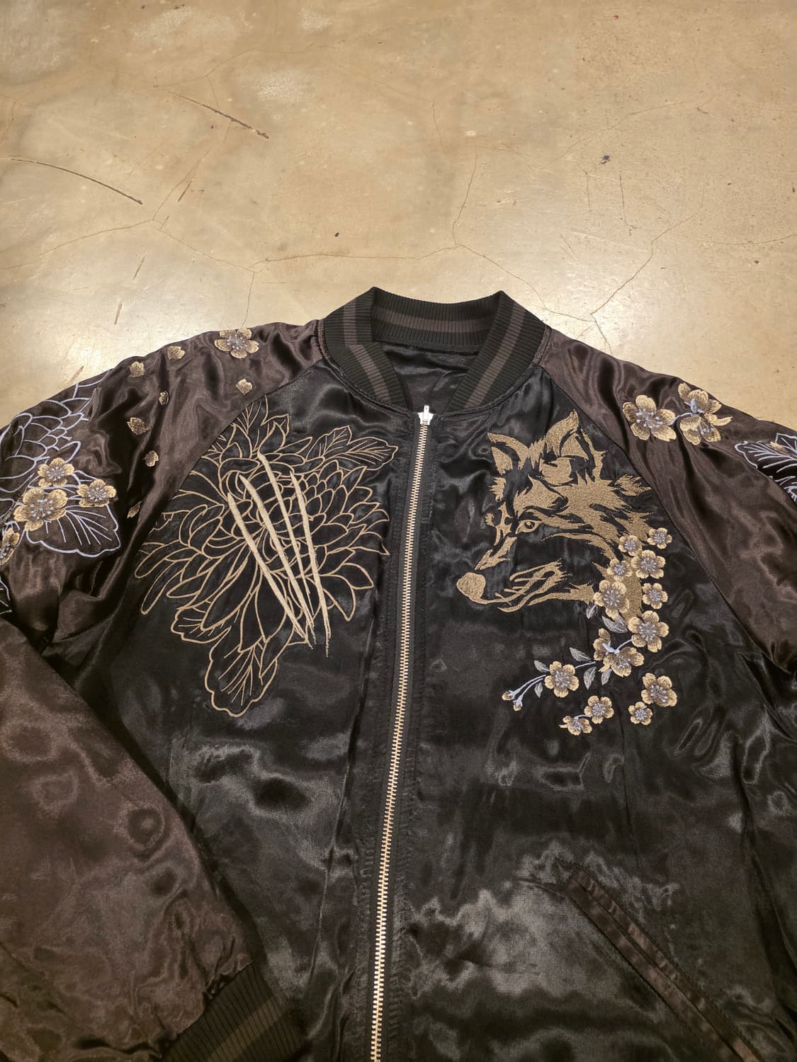 카라쿠리 타마시 리버시블 스카쟌 상품이미지5