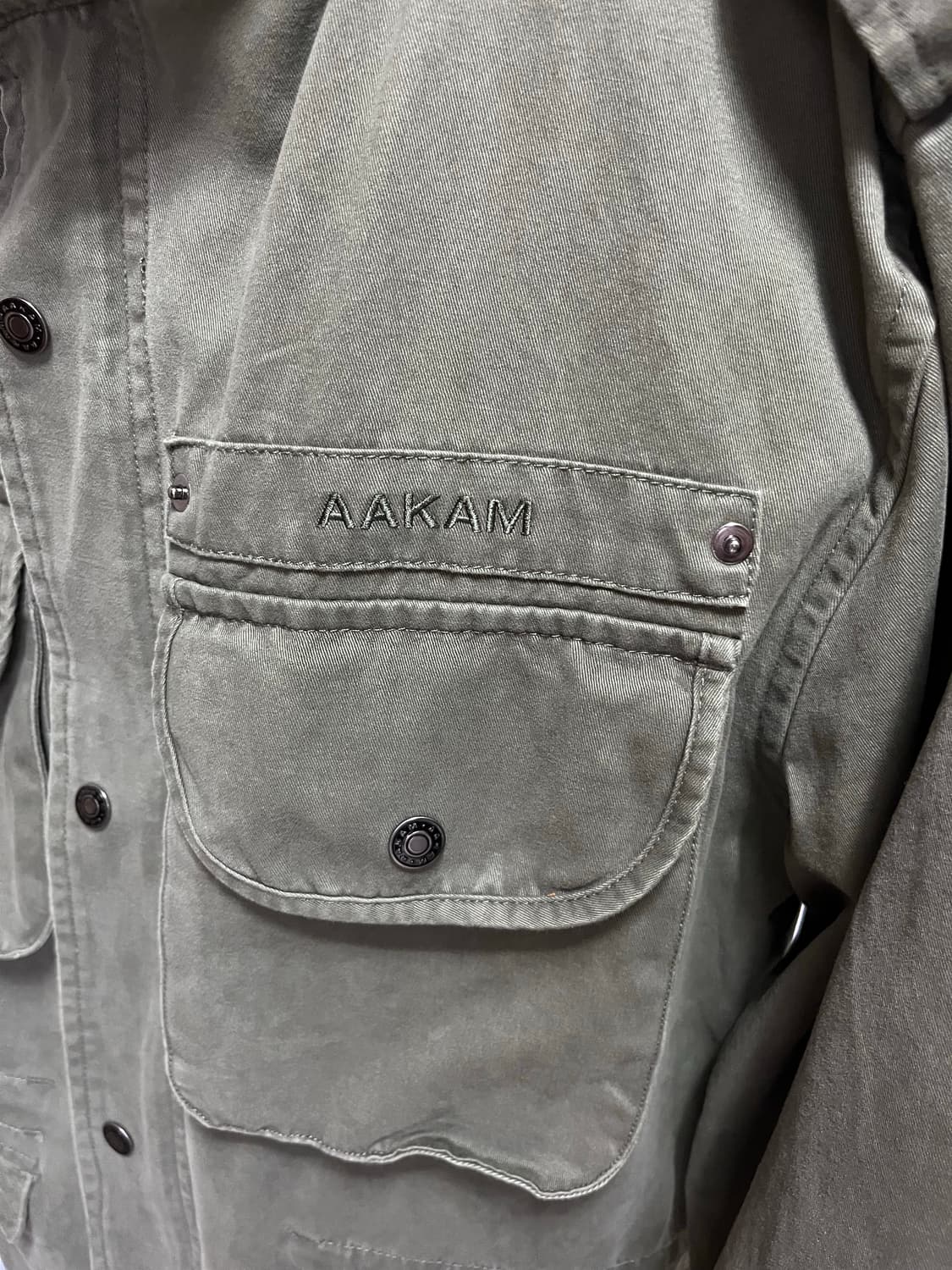 Washed Field Jacket (Khaki) 1사이즈 상품이미지5