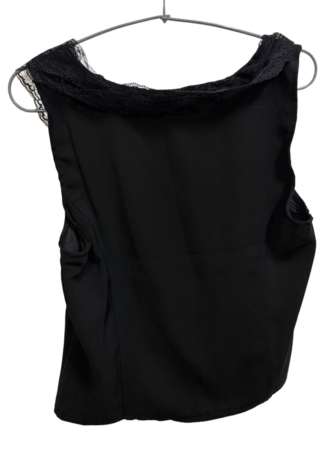 레이스 쉬폰 민소매 블라우스 상품이미지5