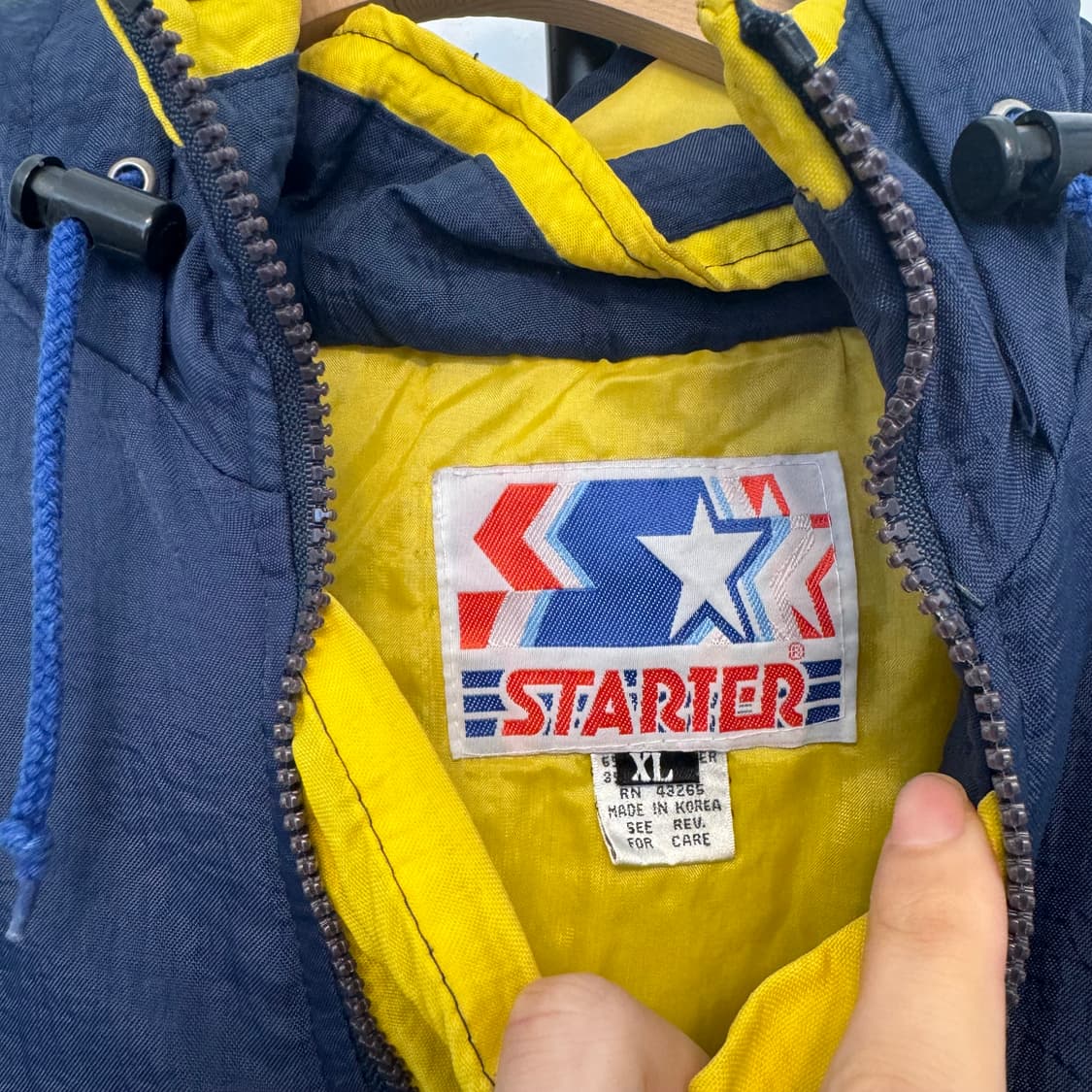 90‘s 스타터 미시건 아노락 올드스쿨 자켓 상품이미지6