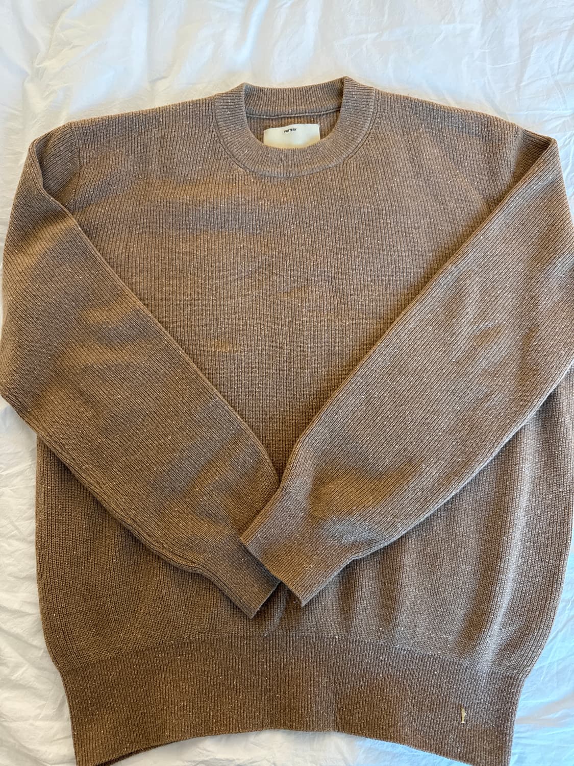 Pottery knit 포터리 니트 1size beige 상품이미지1