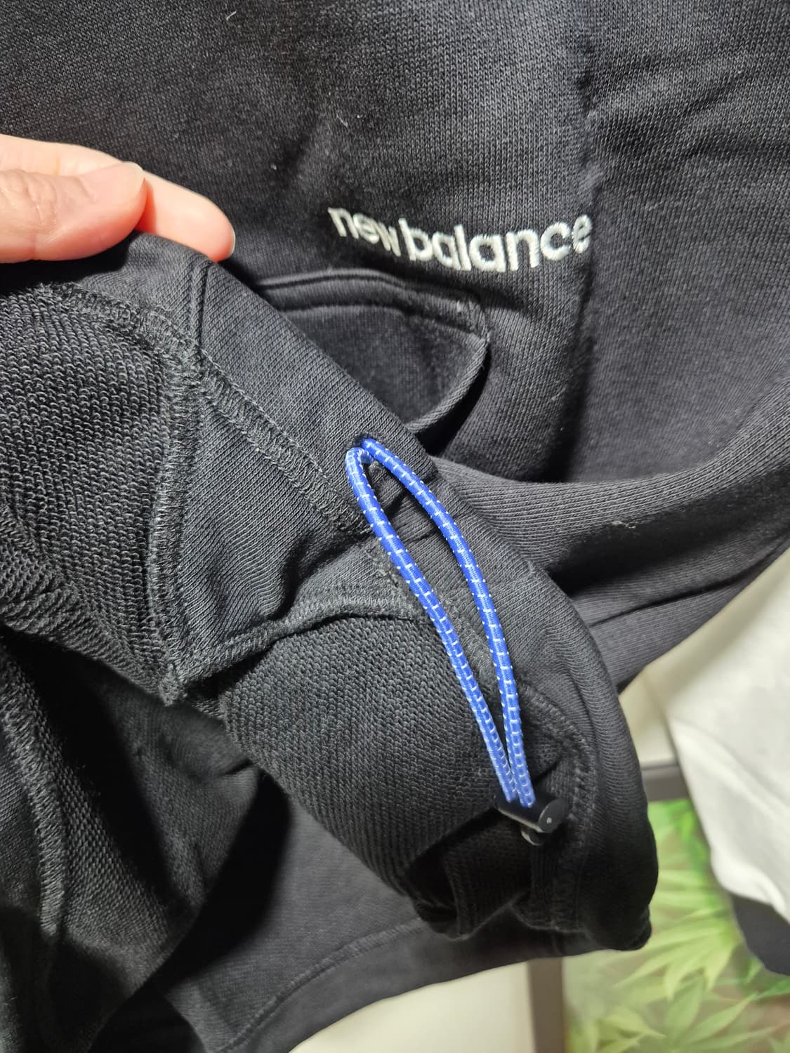 뉴발란스 카라넥 맨투맨 블랙.새상품 상품이미지5