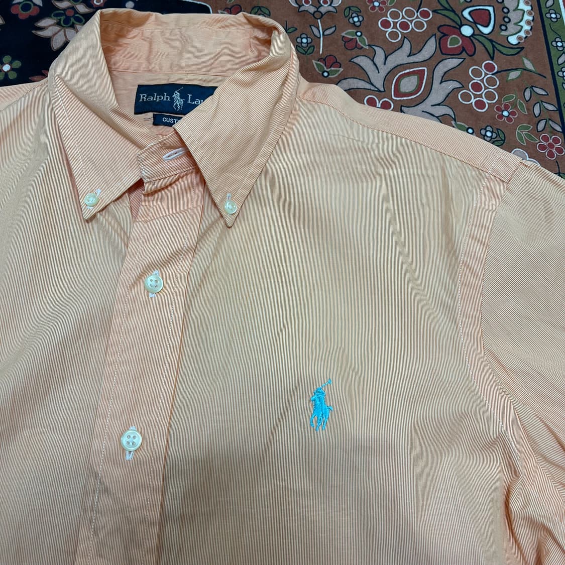 폴로 랄프로렌 버튼다운 반팔 셔츠 M/95 상품이미지3