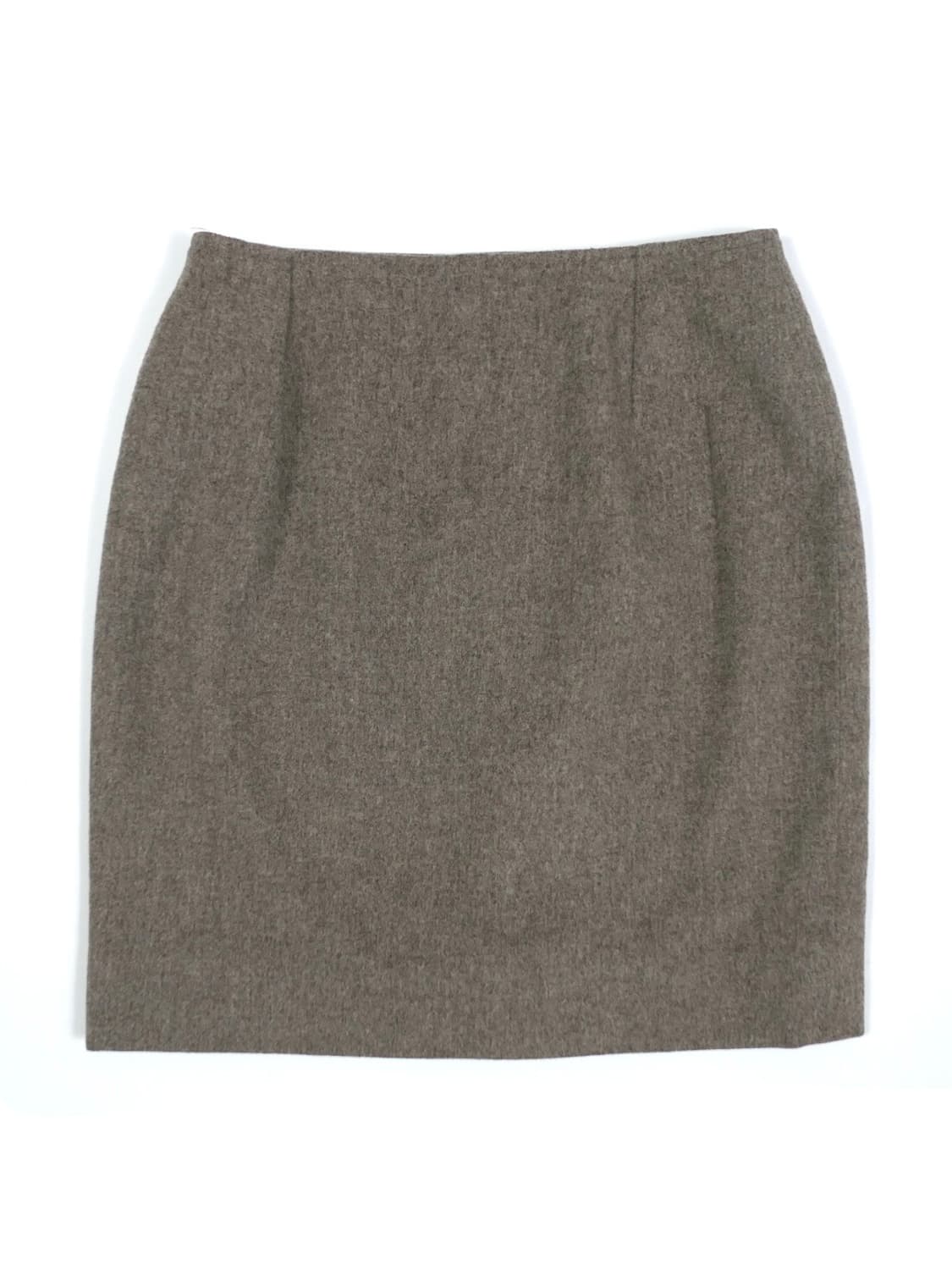 Agnes B. mini wool skirt 상품이미지5