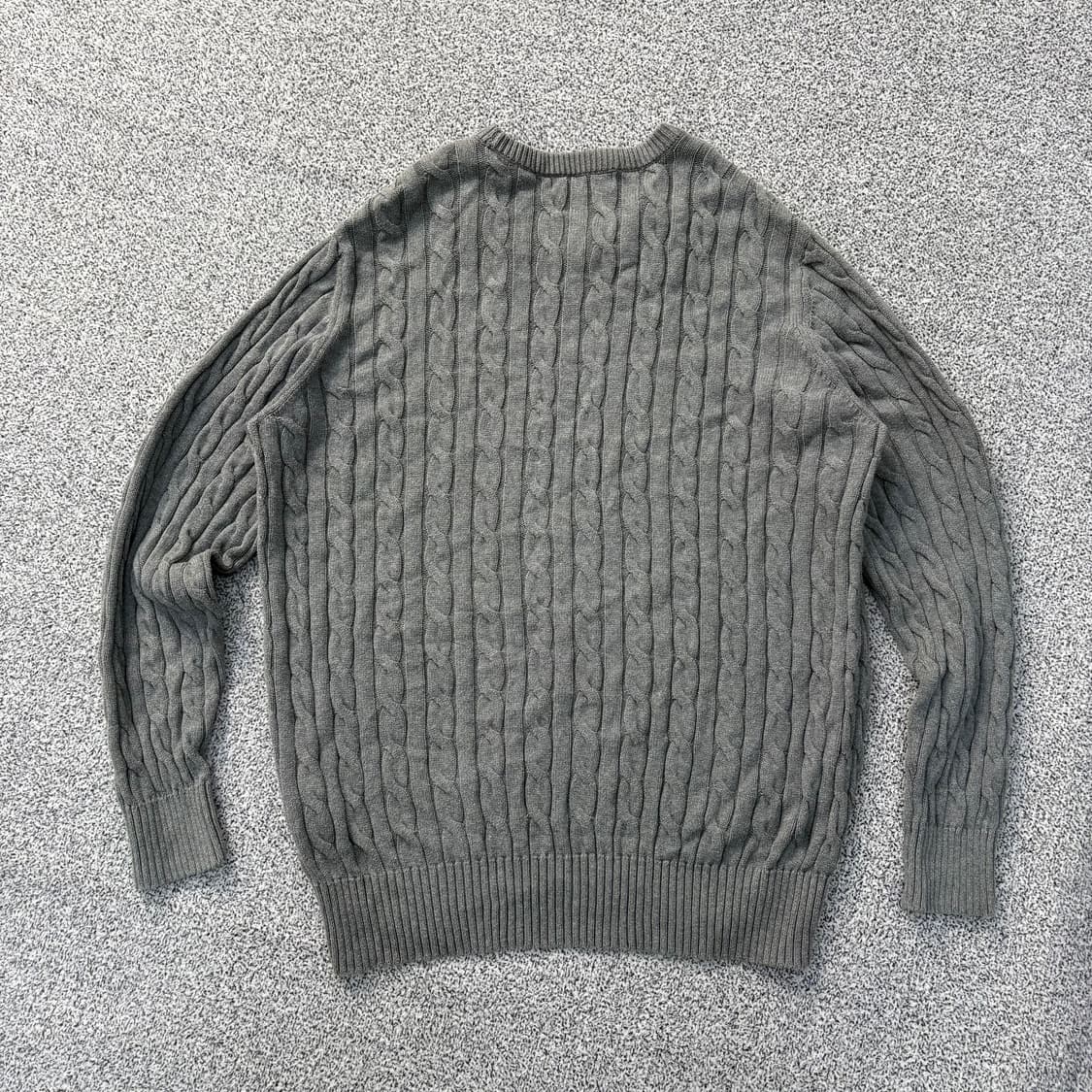 3XL US 폴로 어센 꽈배기 니트 0309J 상품이미지3