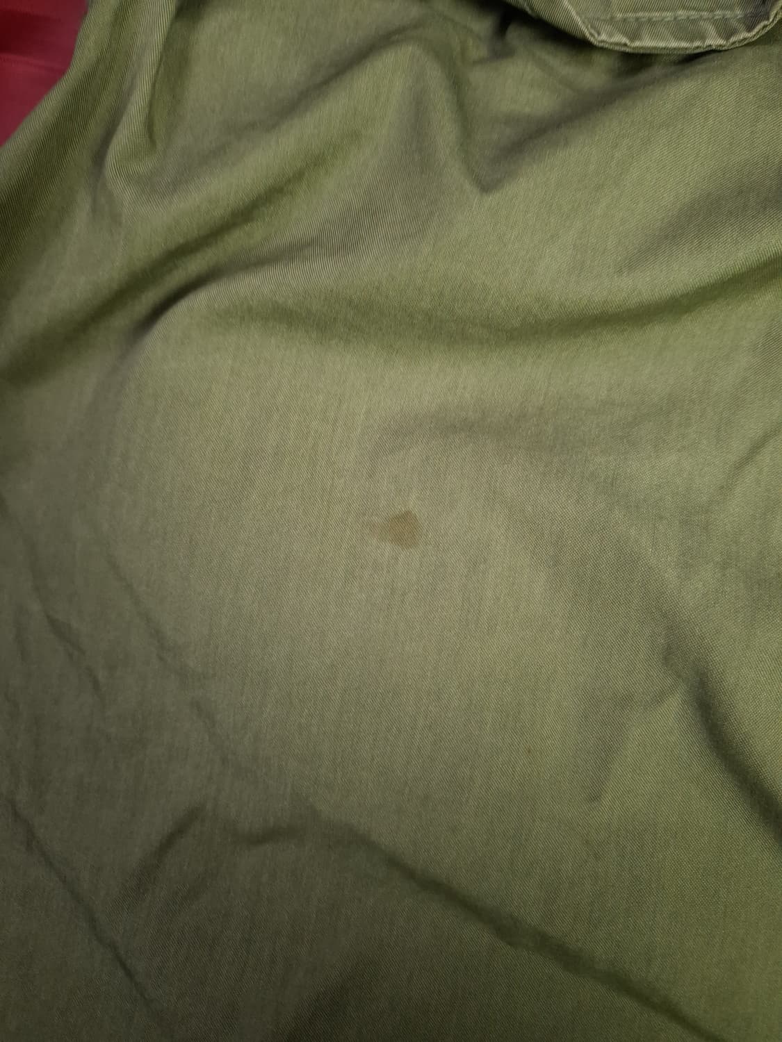 오리지날 미군 M-65 개파카 후드 천엽내피 스몰 사이즈 풀셋트 상품이미지8