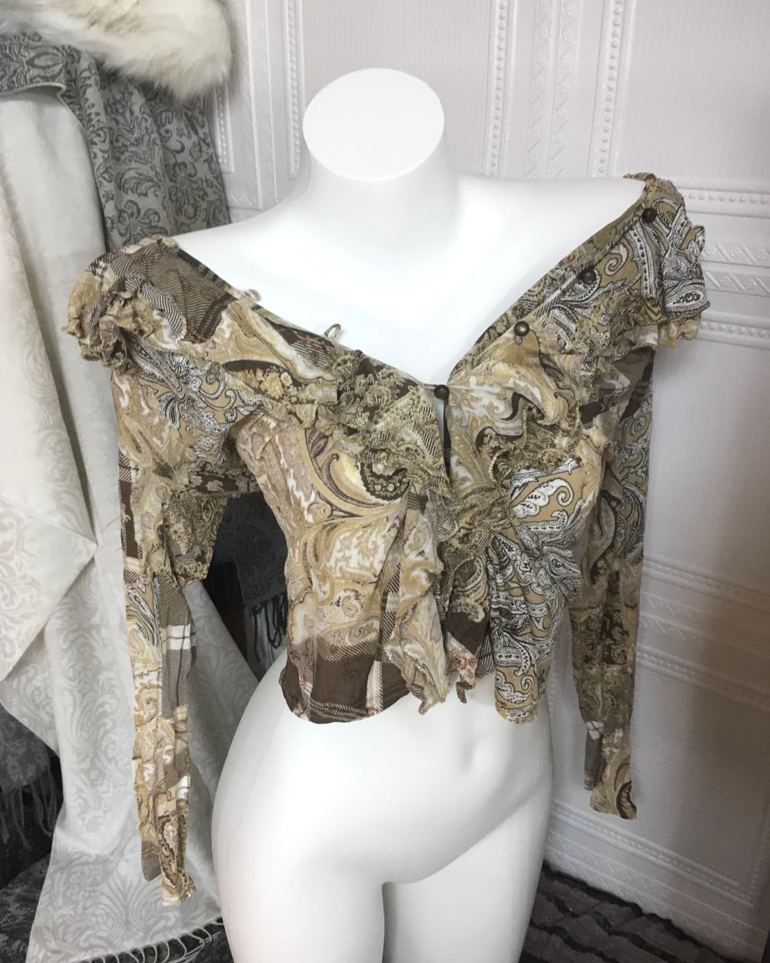 오리엔탈 블라우스 가디건  상품이미지3