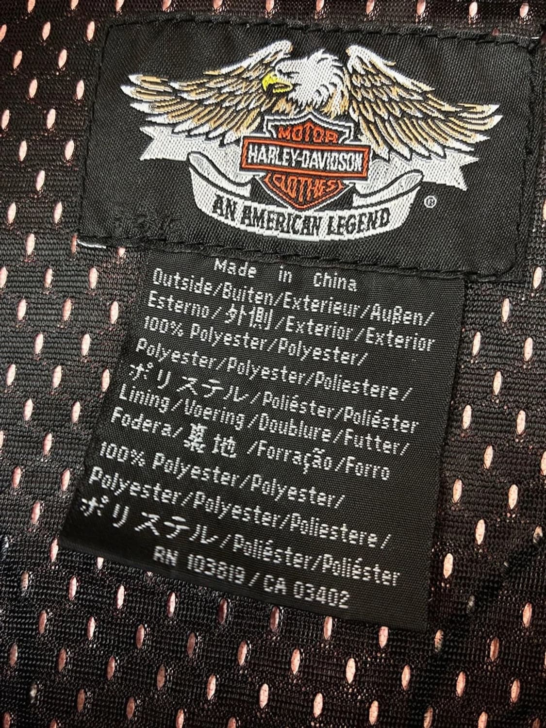 할리데이비슨 라이딩 코르셋 기어 베스트 PN5941 상품이미지10