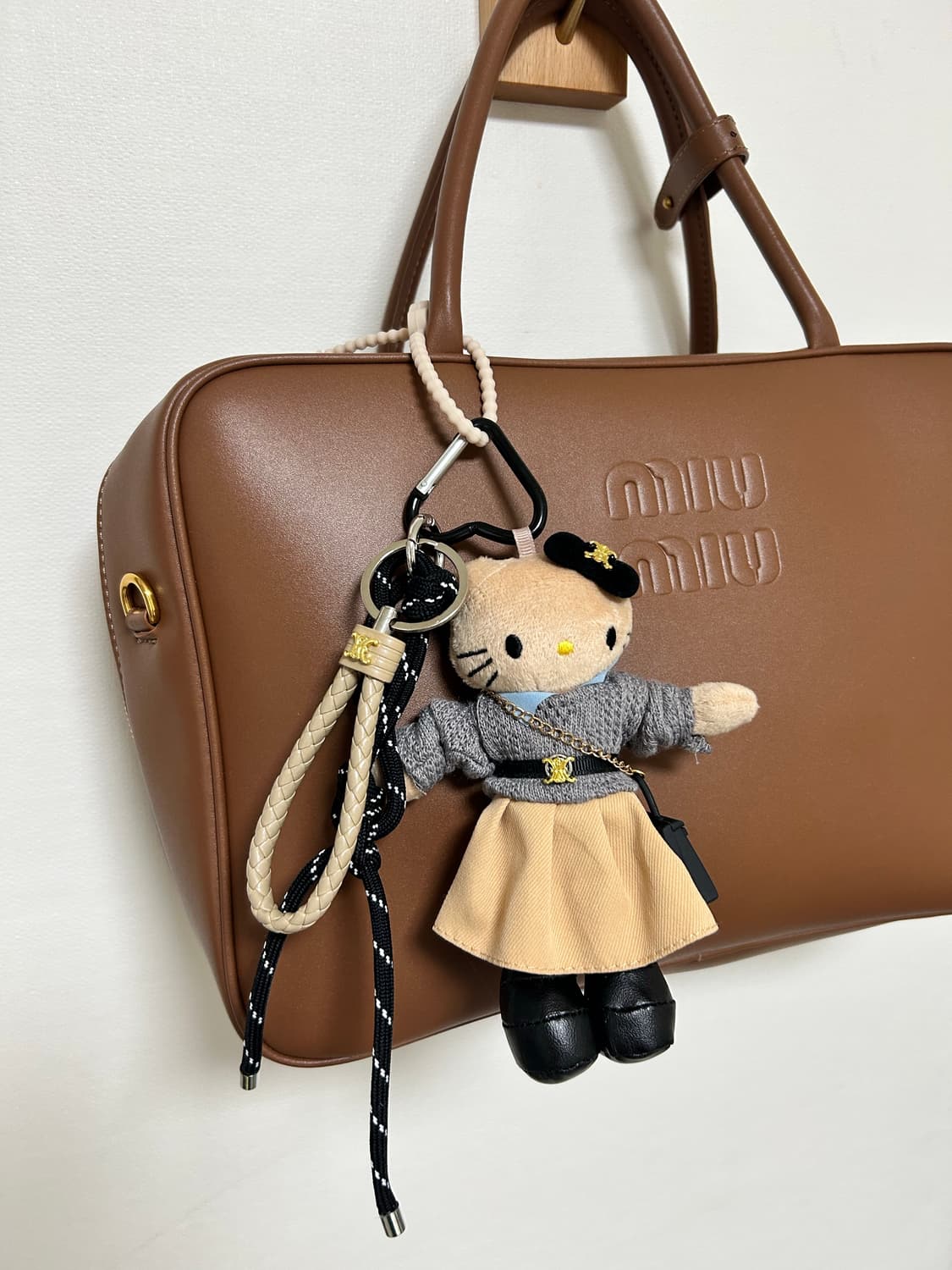 (4)롱다리키티 커스텀키링-데일리 프레피스쿨룩 상품이미지6