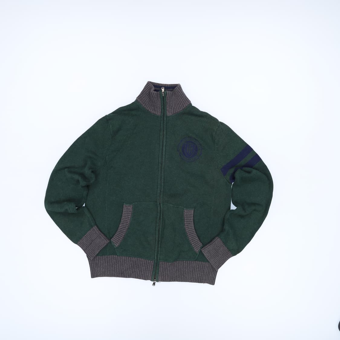 M 타미힐피거 니트 집업 가디건 0326J 상품이미지1