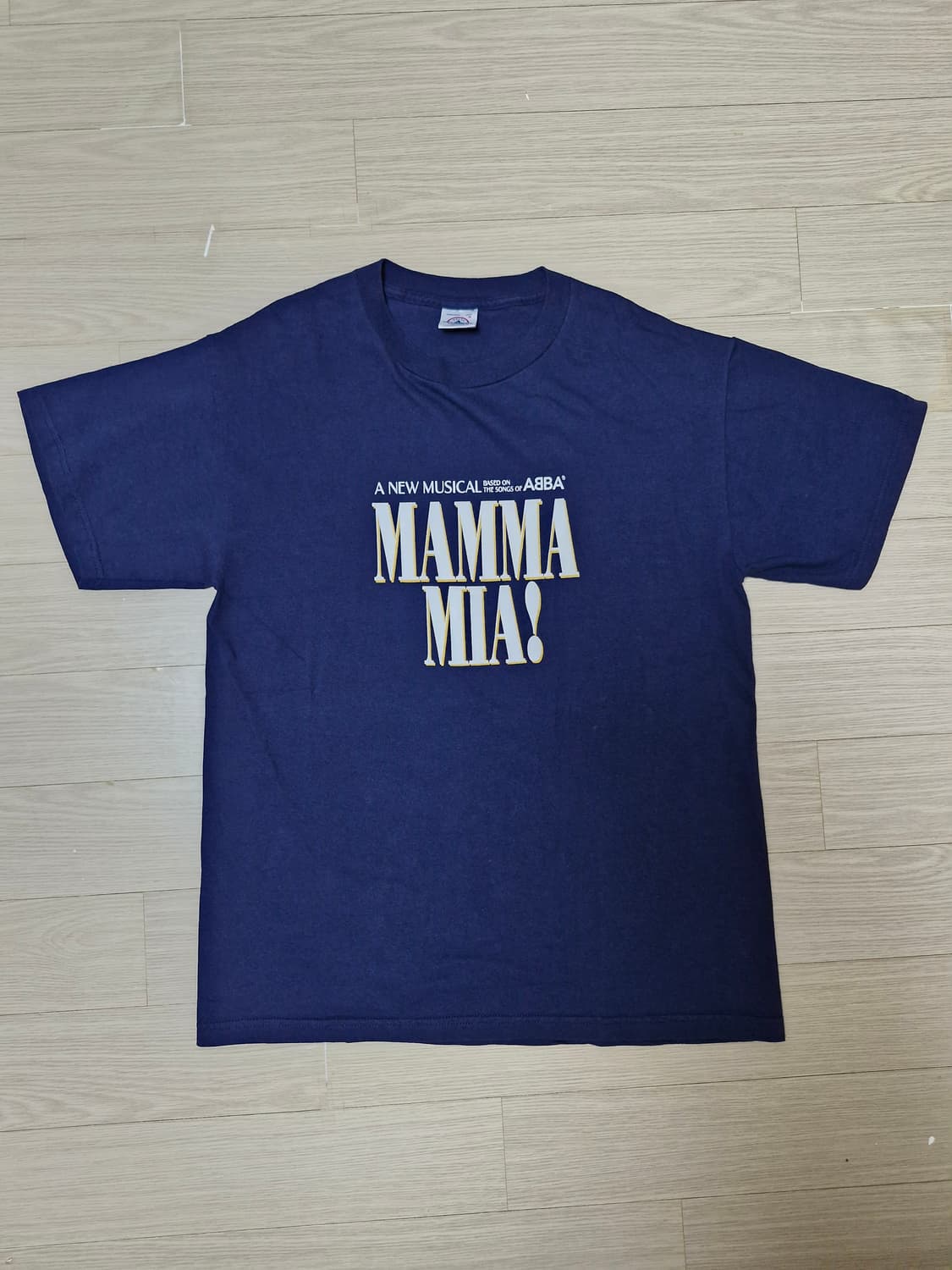 [M] 맘마미아 뮤지컬 by ABBA 오피셜 티셔츠 made in USA 상품이미지1