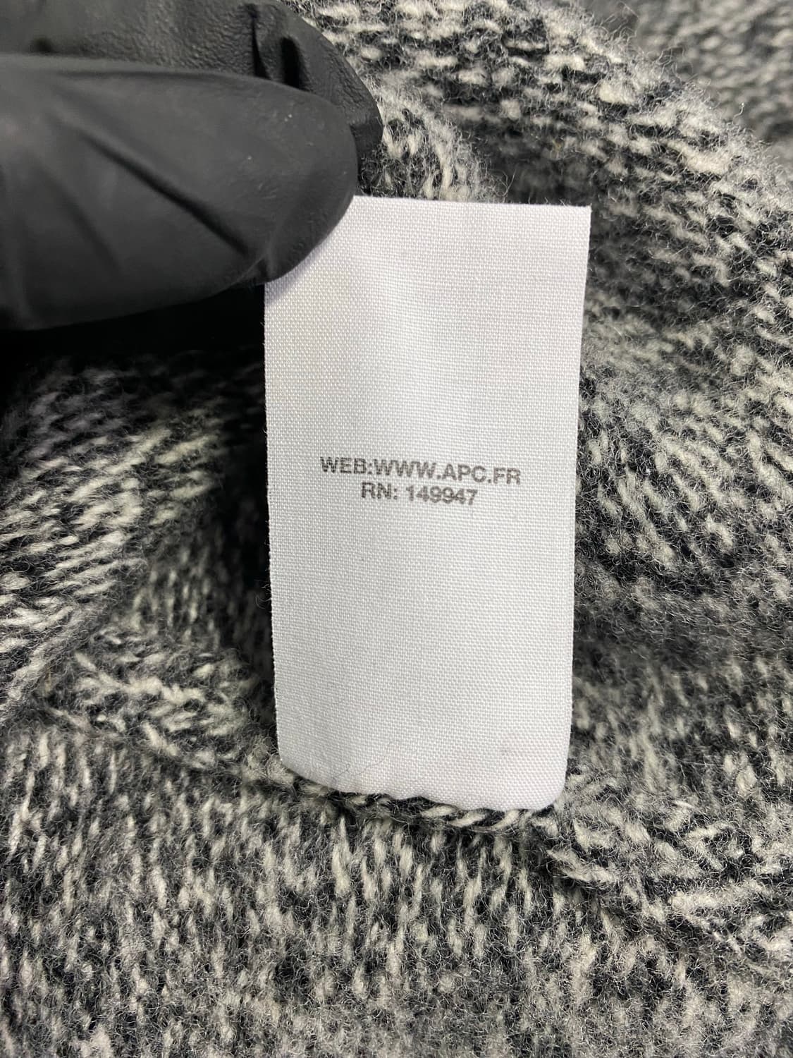 A.P.C. 아페쎄 울 니트 XL <462> 상품이미지5